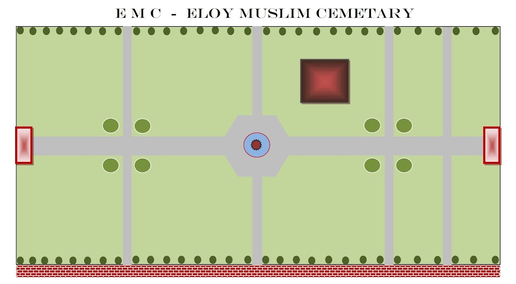 ELOY MUSLIM CEMETERY | 5849 E Milligan Rd, Eloy, AZ 85131, USA | Phone: (602) 321-8242