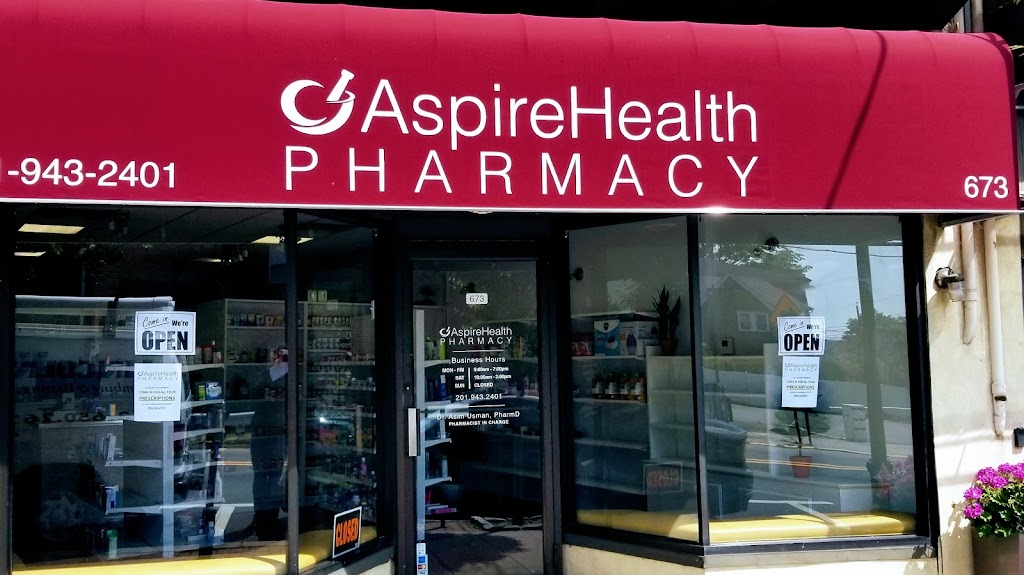 Aspire Health Pharmacy | 673 Palisade Ave, Cliffside Park, NJ 07010, USA | Phone: (201) 943-2401