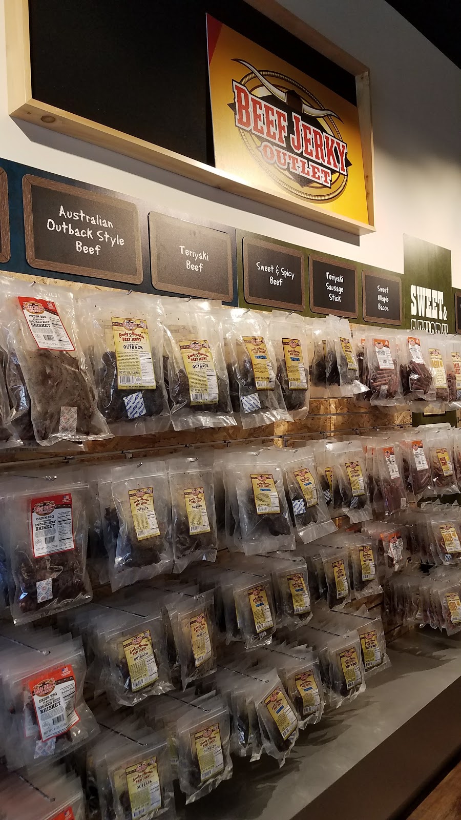 Beef Jerky Outlet | 1600 Premium Outlets Blvd #608, Norfolk, VA 23502, USA | Phone: (757) 389-7601