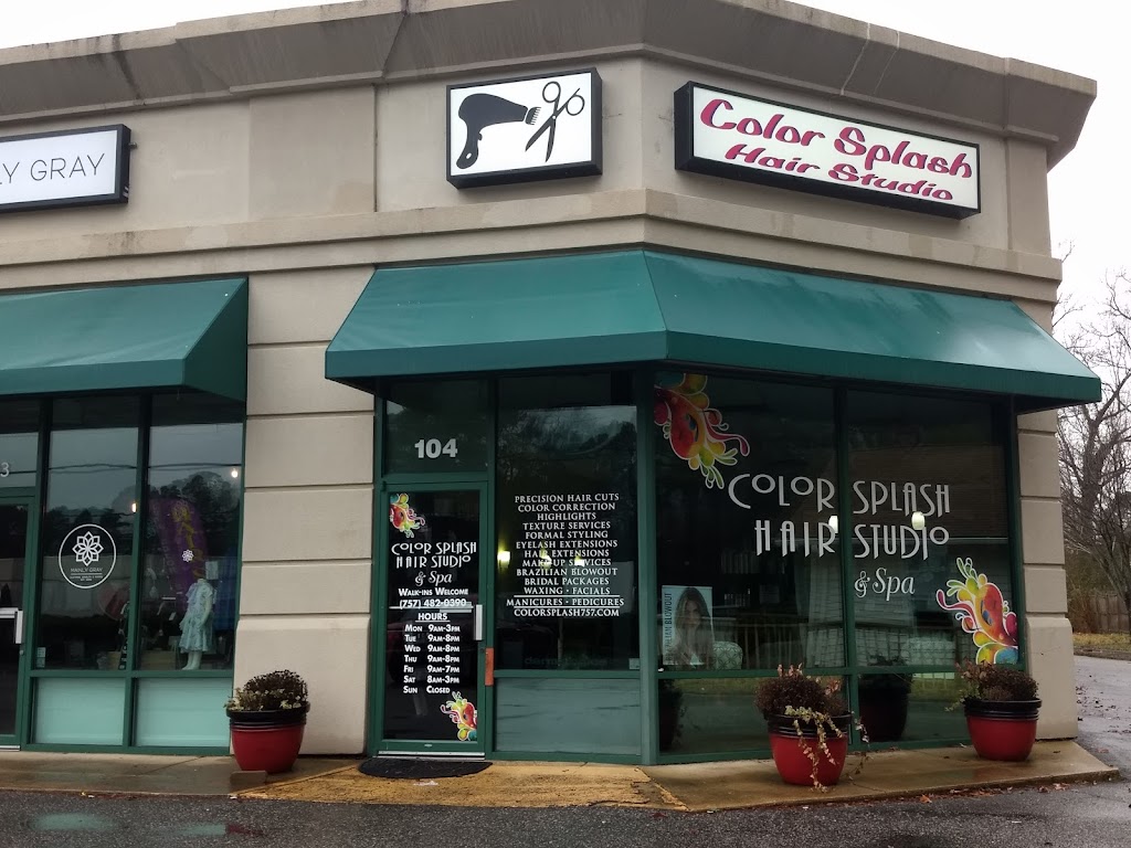 Color Splash Hair Studio | 920 S Battlefield Blvd #104, Chesapeake, VA 23322, USA | Phone: (757) 482-0390