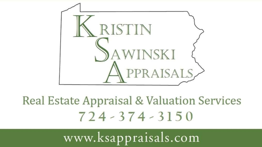 Kristin Sawinski Appraisals LLC | 755 Lloyd Ave, Latrobe, PA 15650, USA | Phone: (724) 374-3150