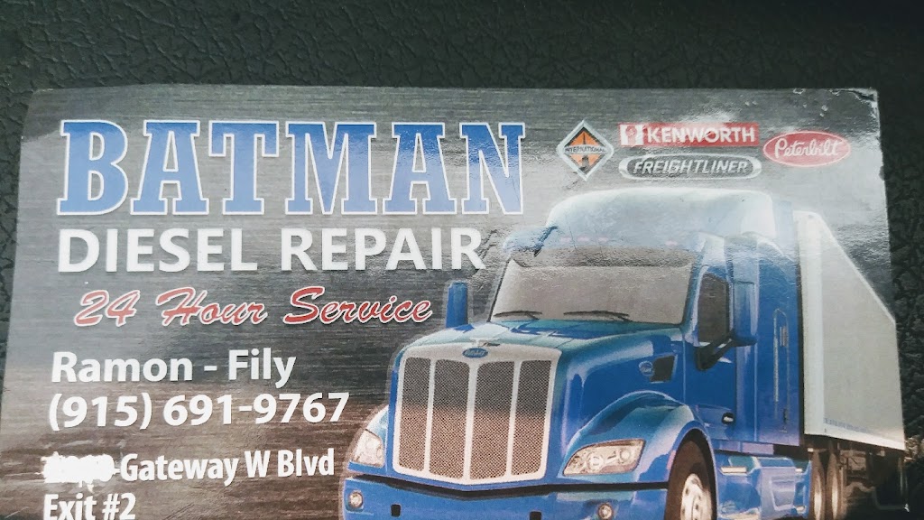 Batman Diesel Repair | 813 Westway Blvd, Canutillo, TX 79835, USA | Phone: (915) 691-9767