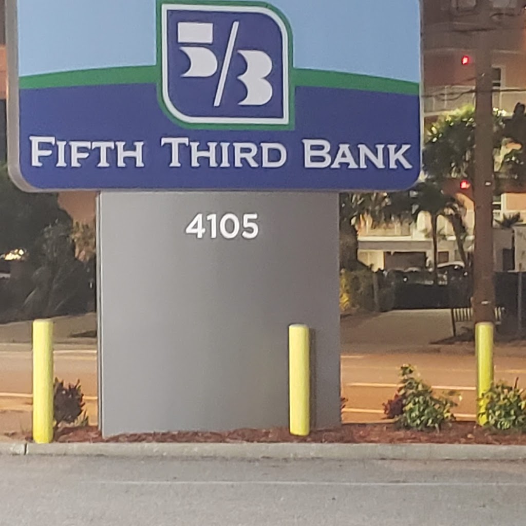 Fifth Third Bank & ATM | 4105 Gulf Blvd, St. Petersburg, FL 33706, USA | Phone: (727) 367-4800