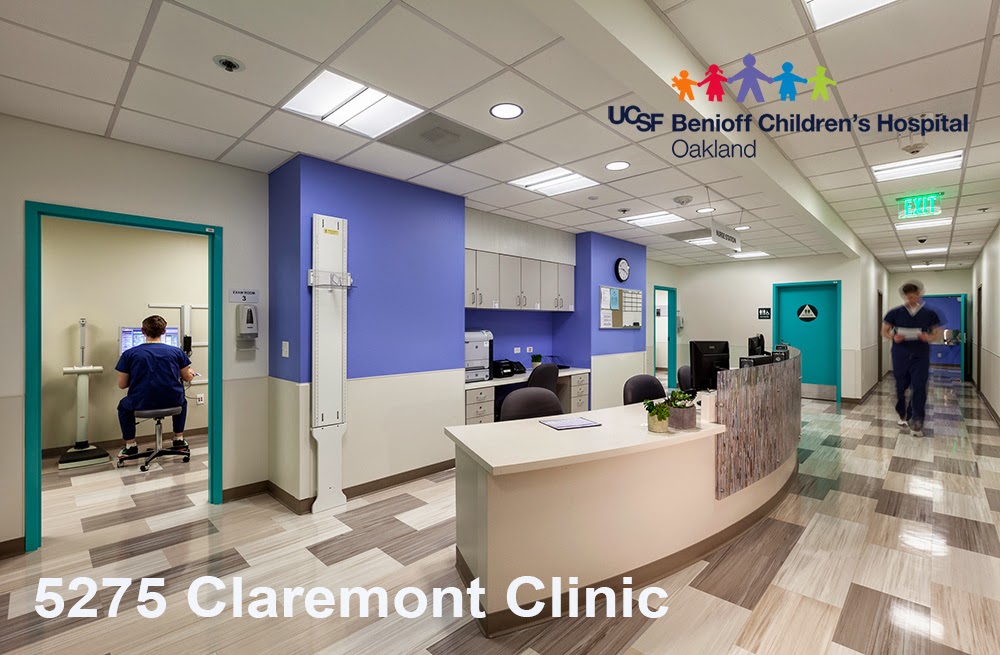 Claremont Clinic East: UCSF Benioff Childrens Hospital Oakland | 5275 Claremont Ave, Oakland, CA 94618, USA | Phone: (510) 428-3000