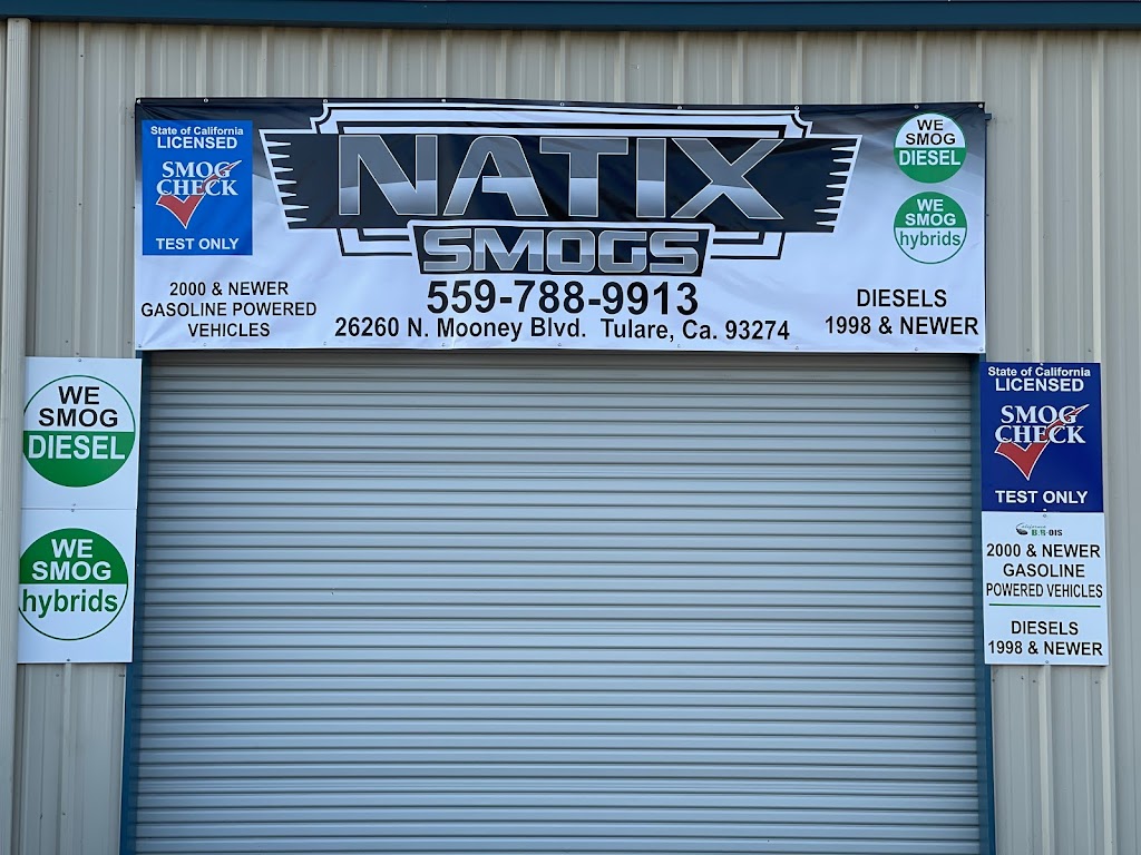 NATIX SMOGS | 26260 N Mooney Blvd, Tulare, CA 93274, USA | Phone: (559) 788-9913