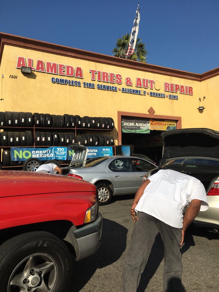 Alameda Tires & Auto Repair | 1501 N Alameda St, Compton, CA 90222, USA | Phone: (310) 632-1677