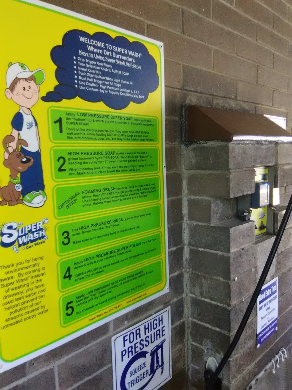 Georgetown Super Wash | 4908 OH-125, Georgetown, OH 45121, USA | Phone: (937) 378-0637