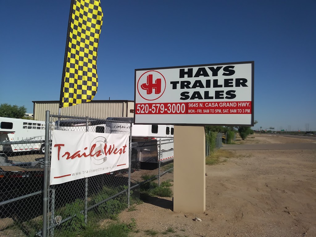 Hays Trailer Sales of Tucson | 9645 N Casa Grande Hwy, Tucson, AZ 85743 | Phone: (520) 579-3000