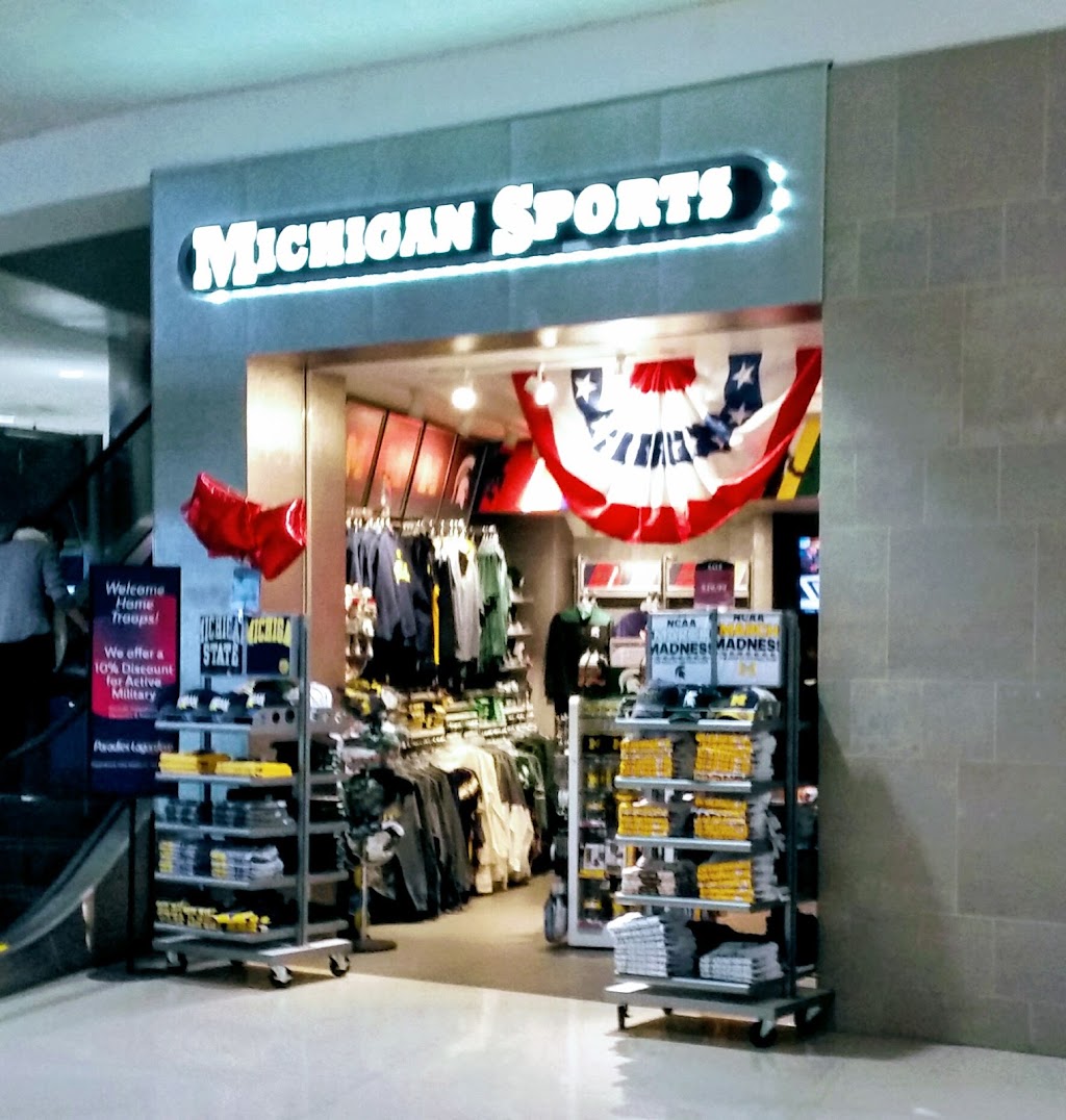 Michigan Sports | McNamara Terminal, Central Link Area, Worldgateway Pl, Detroit, MI 48242, USA | Phone: (734) 942-8412