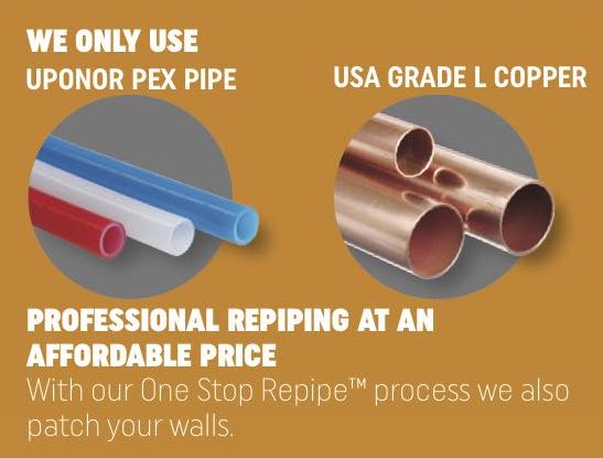 Repipe Specialists | 23120 Alicia Pkwy #200, Mission Viejo, CA 92692, USA | Phone: (949) 288-2561