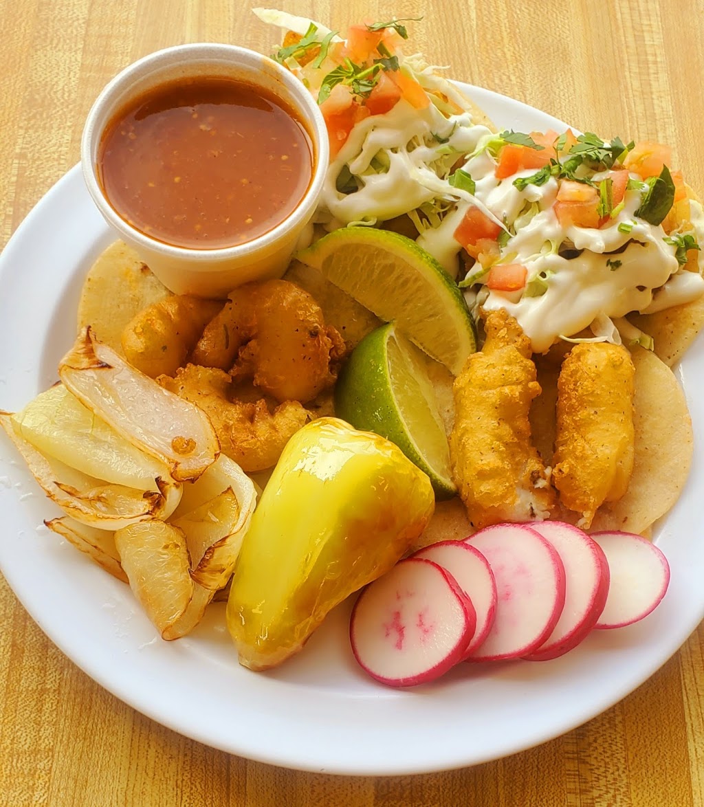 Tacos y Mariscos La Gloria | 1405 W Mission Blvd, Ontario, CA 91762, USA | Phone: (909) 984-1856