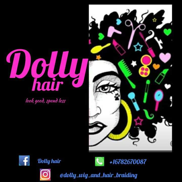 Dolly wigs and hair braiding | 231 Marietta Rd, Canton, GA 30114, USA | Phone: (678) 775-8960