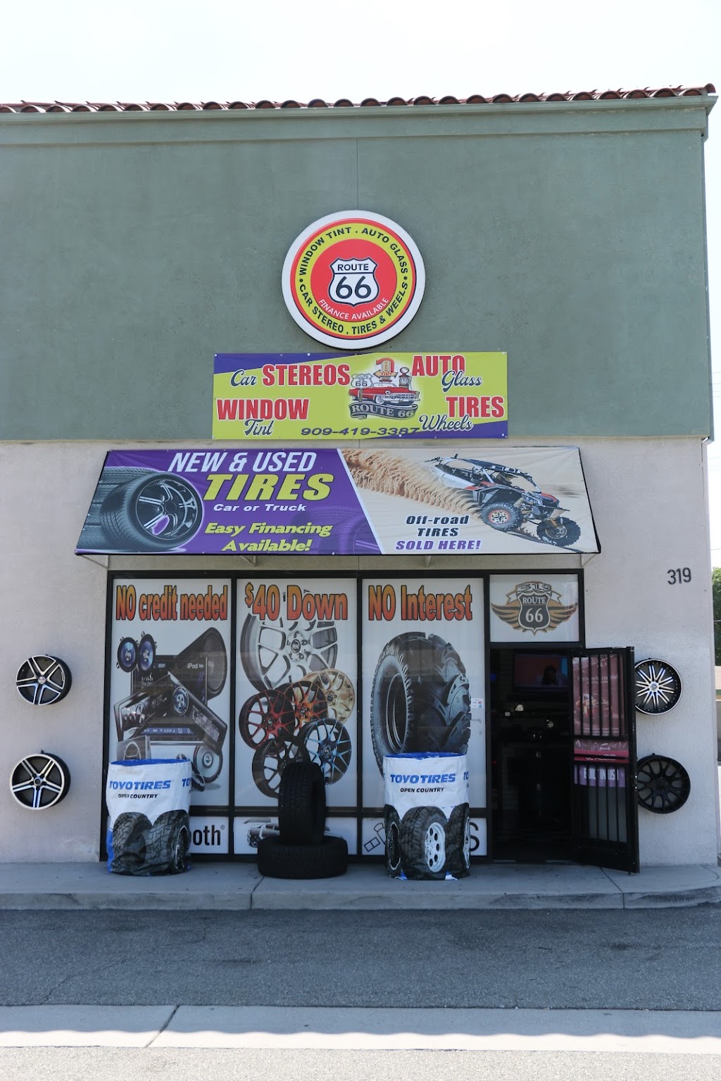 Route 66 Window Tint & more | 319 W Foothill Blvd, Rialto, CA 92376, USA | Phone: (909) 419-3387