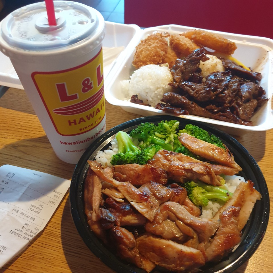 L&L Hawaiian Barbecue | 18613 International Blvd Bldg. B3, SeaTac, WA 98188, USA | Phone: (206) 432-9646