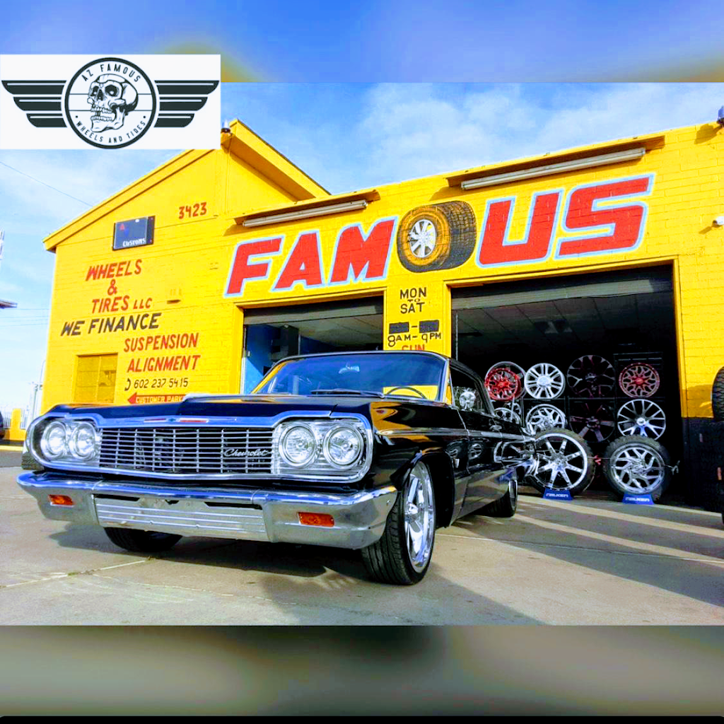 Az famous wheels & tires | 3423 N 43rd Ave, Phoenix, AZ 85019, USA | Phone: (602) 237-5415