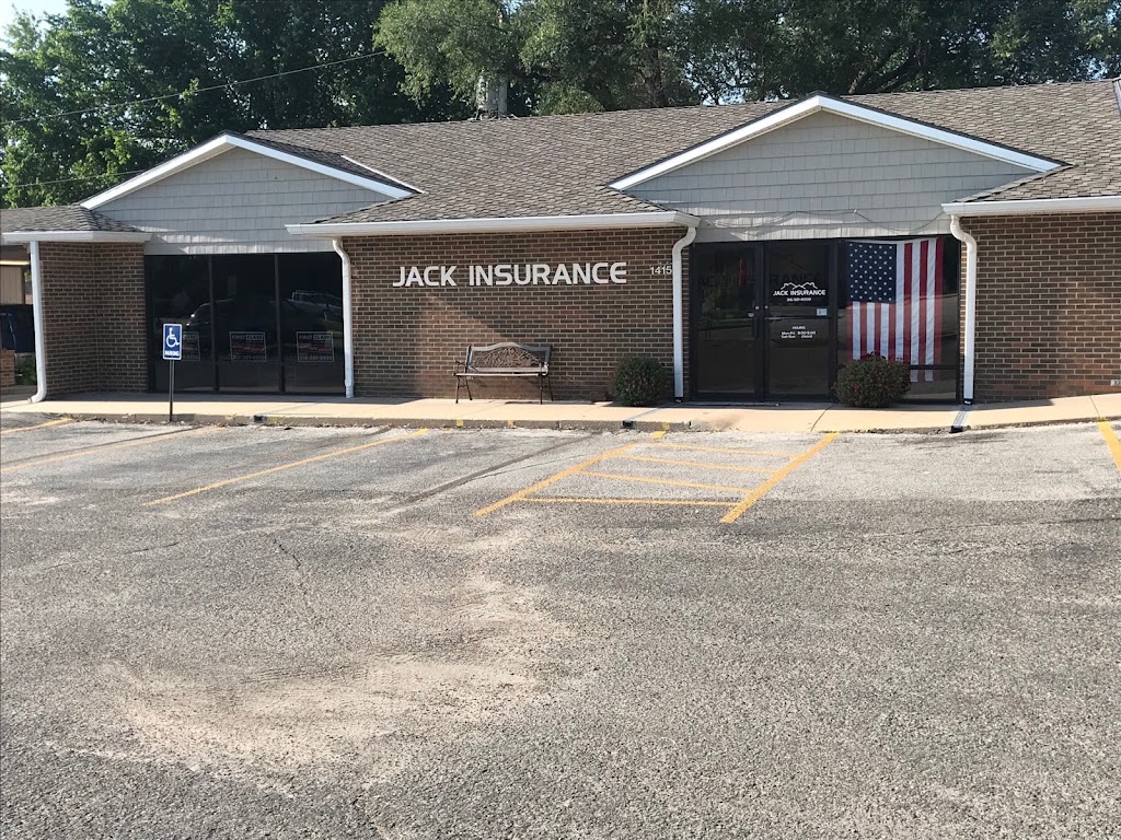 Jack Insurance | 1415 W Central Ave, El Dorado, KS 67042, USA | Phone: (316) 321-4000