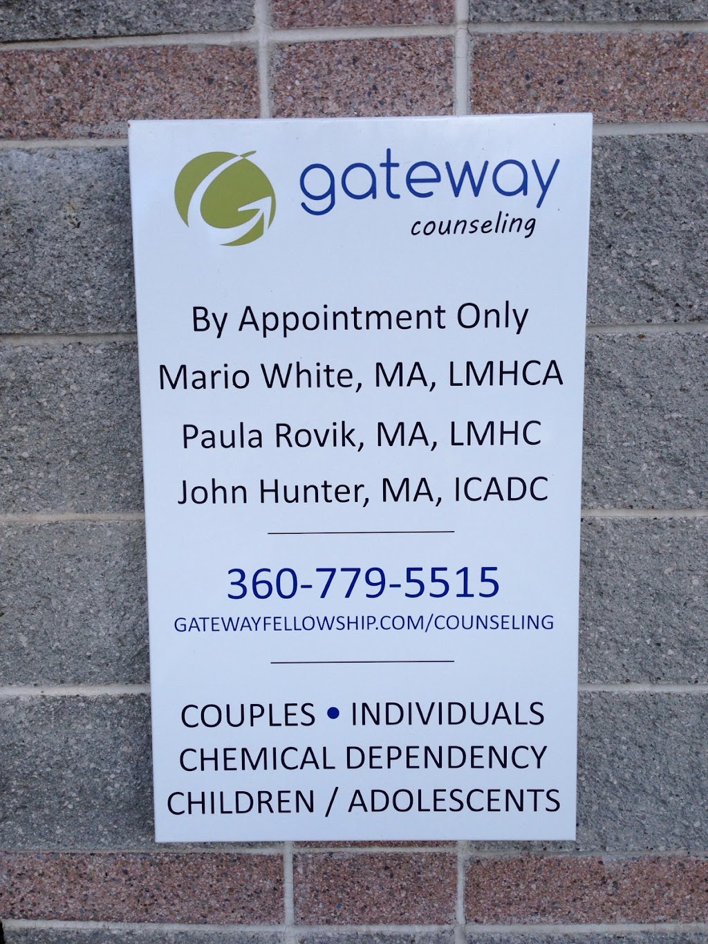 Gateway Counseling | 18901 8th Ave NE, Poulsbo, WA 98370, USA | Phone: (360) 394-4158