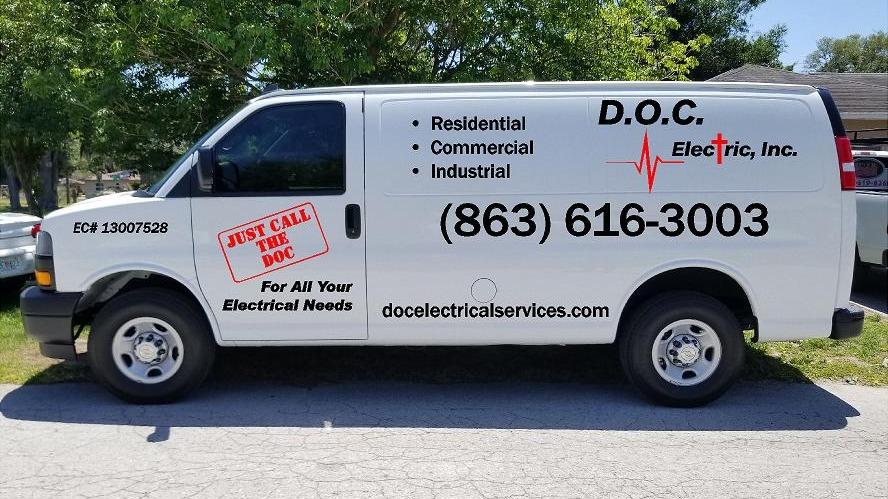 DOC Electric Lakeland Electrician | 1845 Gibsonia-Galloway Rd, Lakeland, FL 33810, USA | Phone: (863) 616-3003