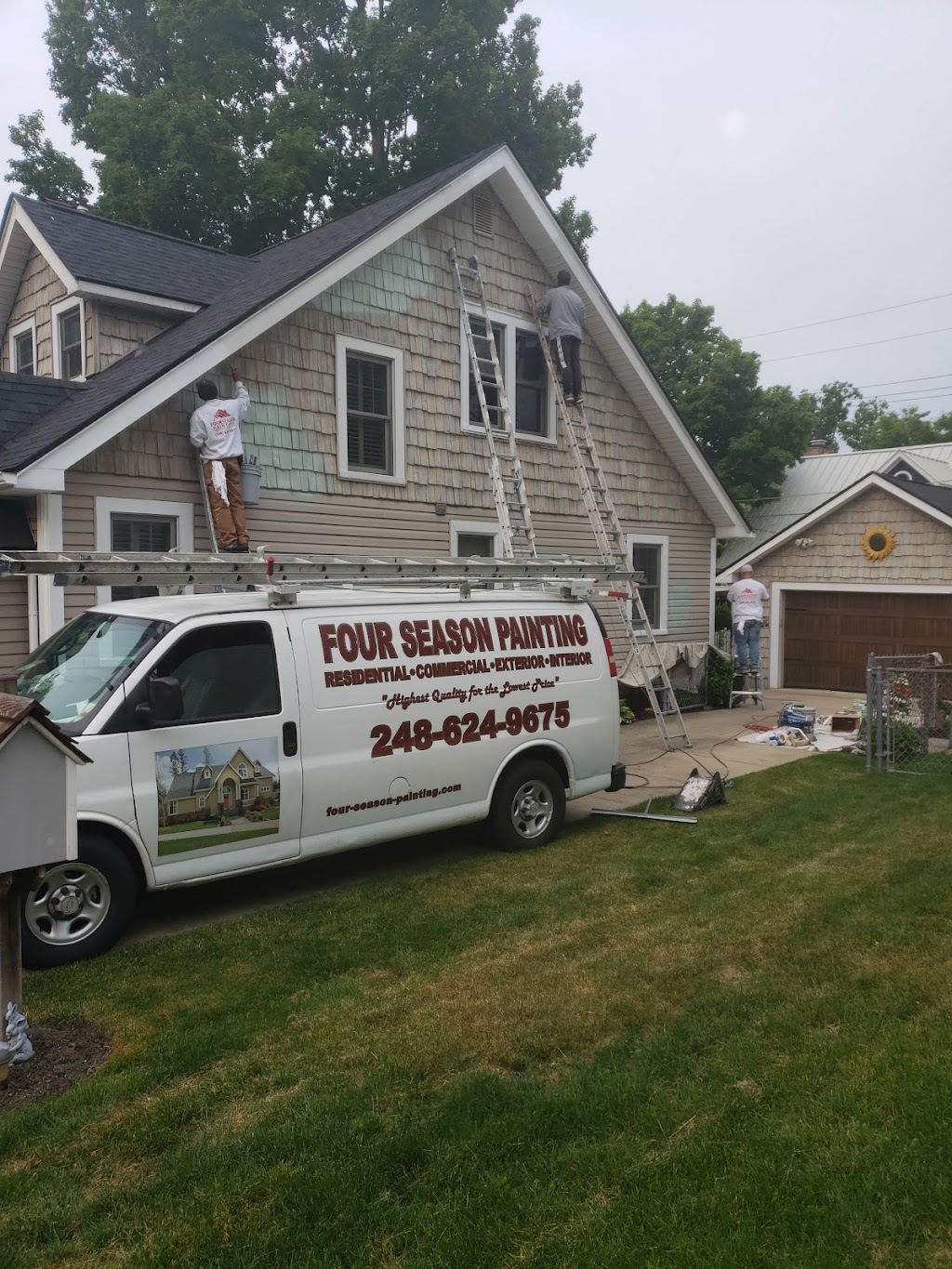 Four Season Painting | 2279 Pawnee Dr, Wixom, MI 48393, USA | Phone: (248) 624-9675