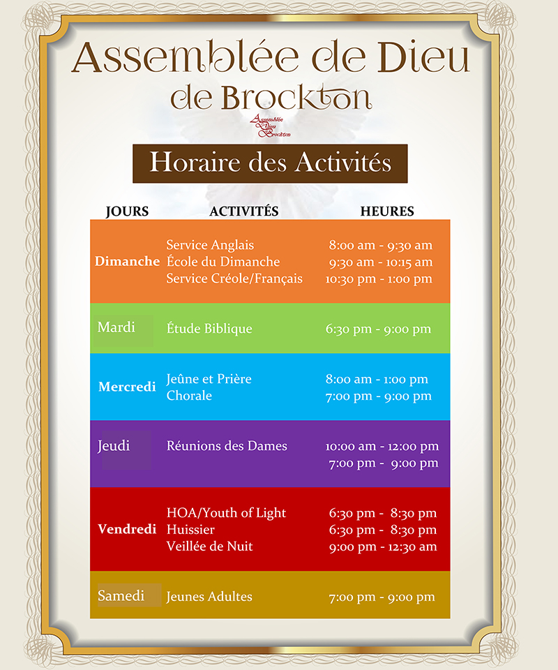 Haitian Assembly of God of Brockton | 204 Court St, Brockton, MA 02302, USA | Phone: (508) 580-1437