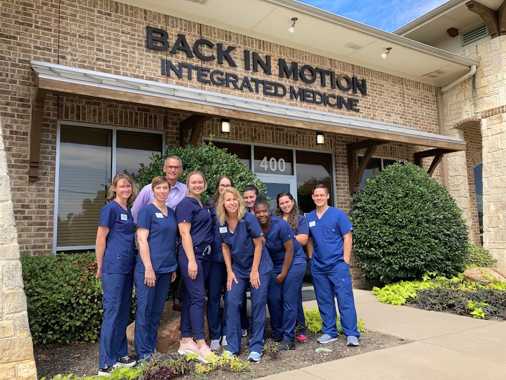 Back in Motion Integrated Medicine | 104 Grapevine Hwy Ste 400, Hurst, TX 76054, USA | Phone: (817) 485-2400