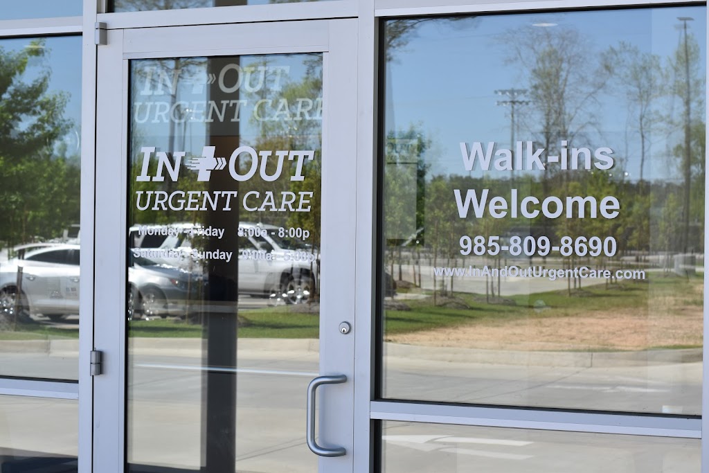 In & Out Urgent Care - Covington/Madisonville | 13130 LA-1085 Suite 100, Covington, LA 70433, USA | Phone: (985) 809-8690