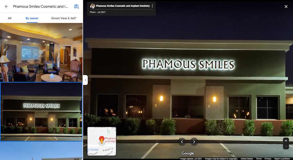 Phamous Smiles Family Cosmetic & Implant Dentistry | 2470 W Ray Rd UNIT 1, Chandler, AZ 85224, USA | Phone: (480) 899-5240
