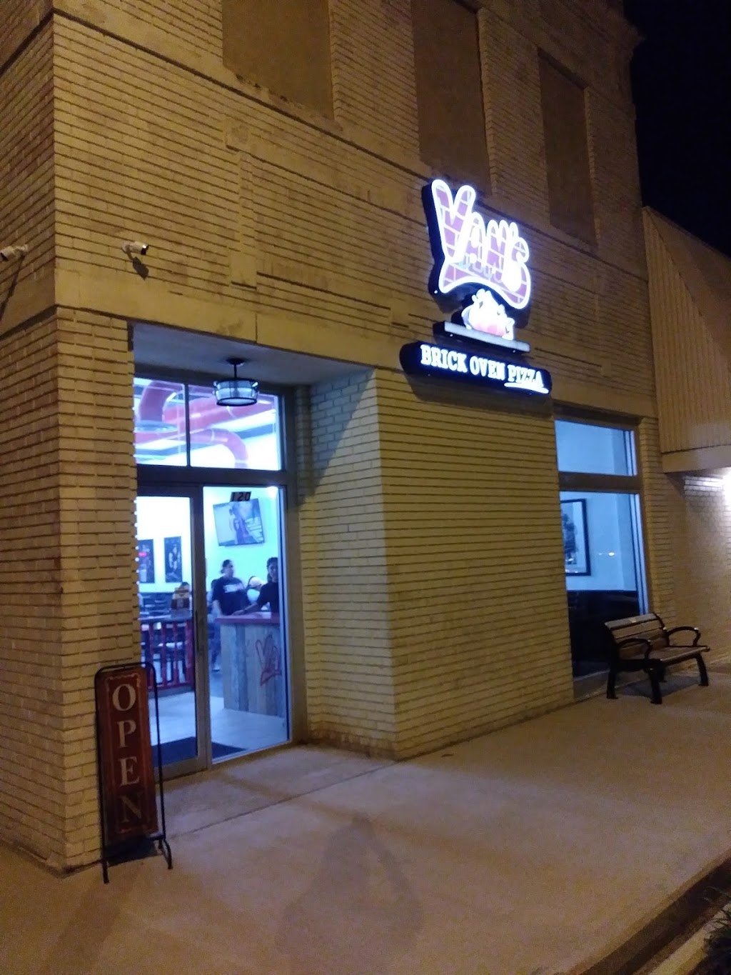 Vans Brick Oven Pizza | 120 E San Patricio Ave, Mathis, TX 78368, USA | Phone: (361) 678-4252