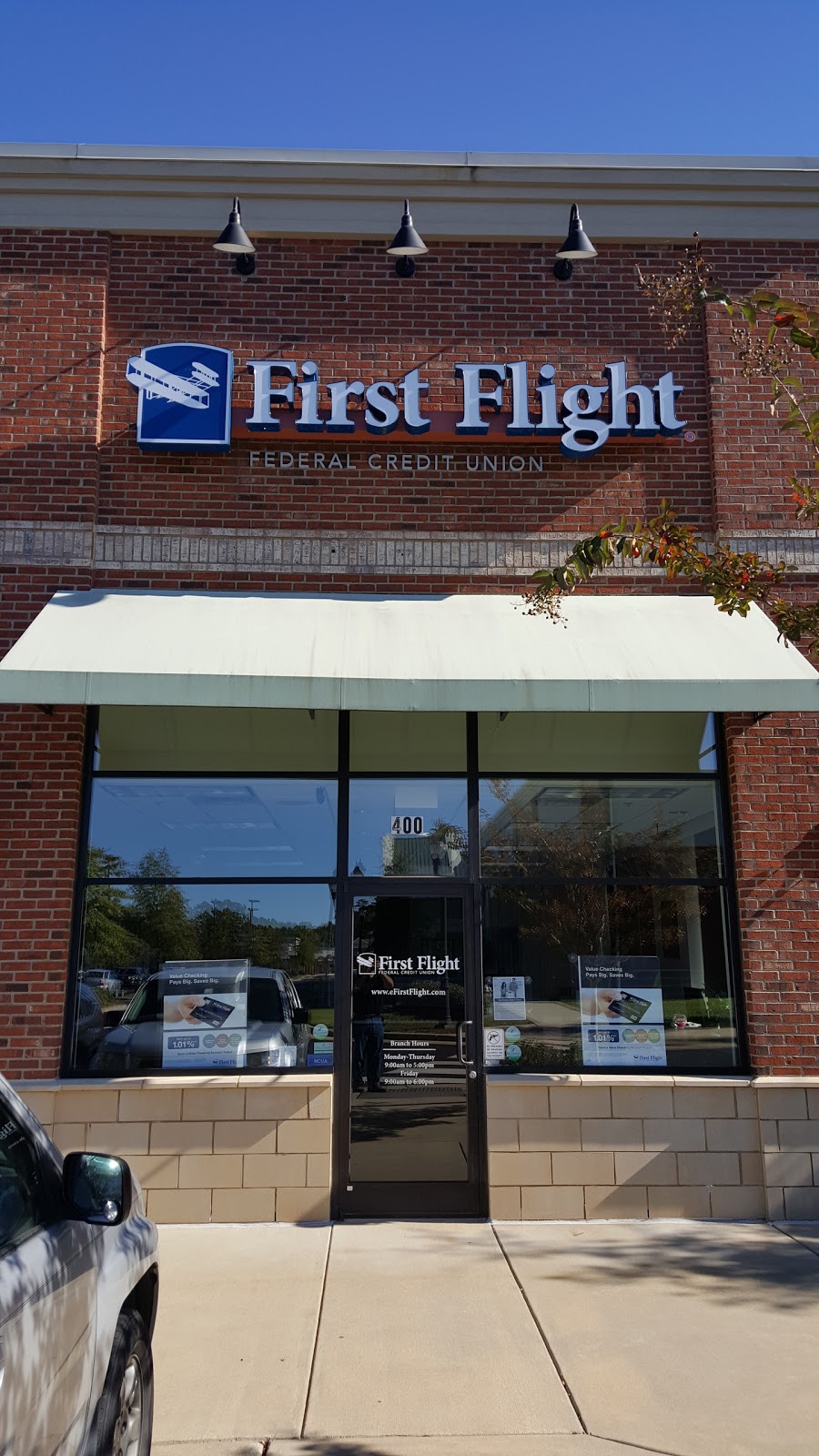 First Flight Federal Credit Union | 400 Village Walk Dr, Holly Springs, NC 27540, USA | Phone: (919) 557-5311