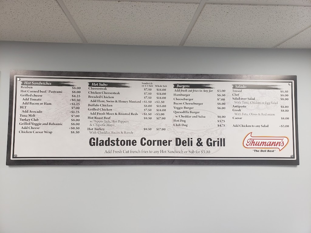 Gladstone Corner Deli & Grill | 271 Main St, Gladstone, NJ 07934, USA | Phone: (908) 234-1234