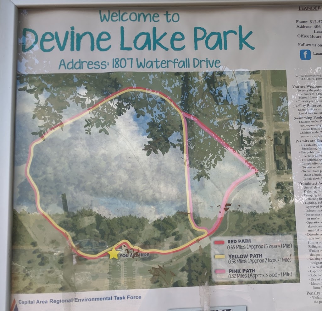 Devine Lake Park | 1807 Waterfall Ave, Leander, TX 78641, USA | Phone: (512) 528-9909