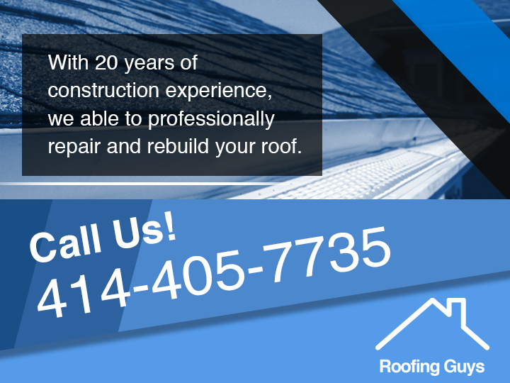 Roofing Guys | 4807 W Elmdale Ct, Mequon, WI 53092, USA | Phone: (414) 405-7735