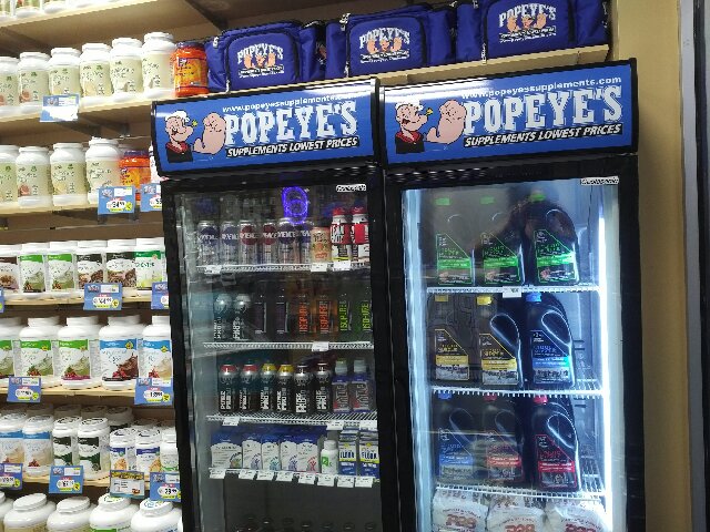 Popeyes Supplements Windsor | 4450 Walker Rd Unit E2, Windsor, ON N8W 3T5, Canada | Phone: (519) 250-4774