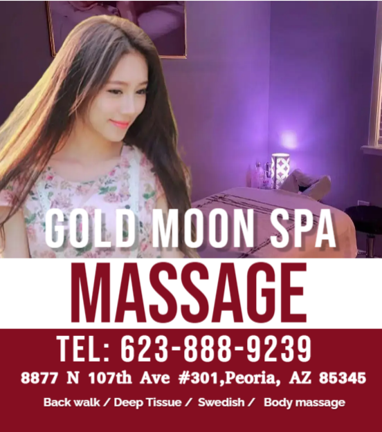 Gold Moon Spa | United States, Arizona, Peoria, N 107th Ave, 301邮政编码: 85345 | Phone: (623) 888-9239