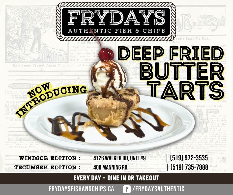 Frydays Authentic Fish & Chips | 400 Manning Rd, Windsor, ON N8N 3N7, Canada | Phone: (519) 735-7888