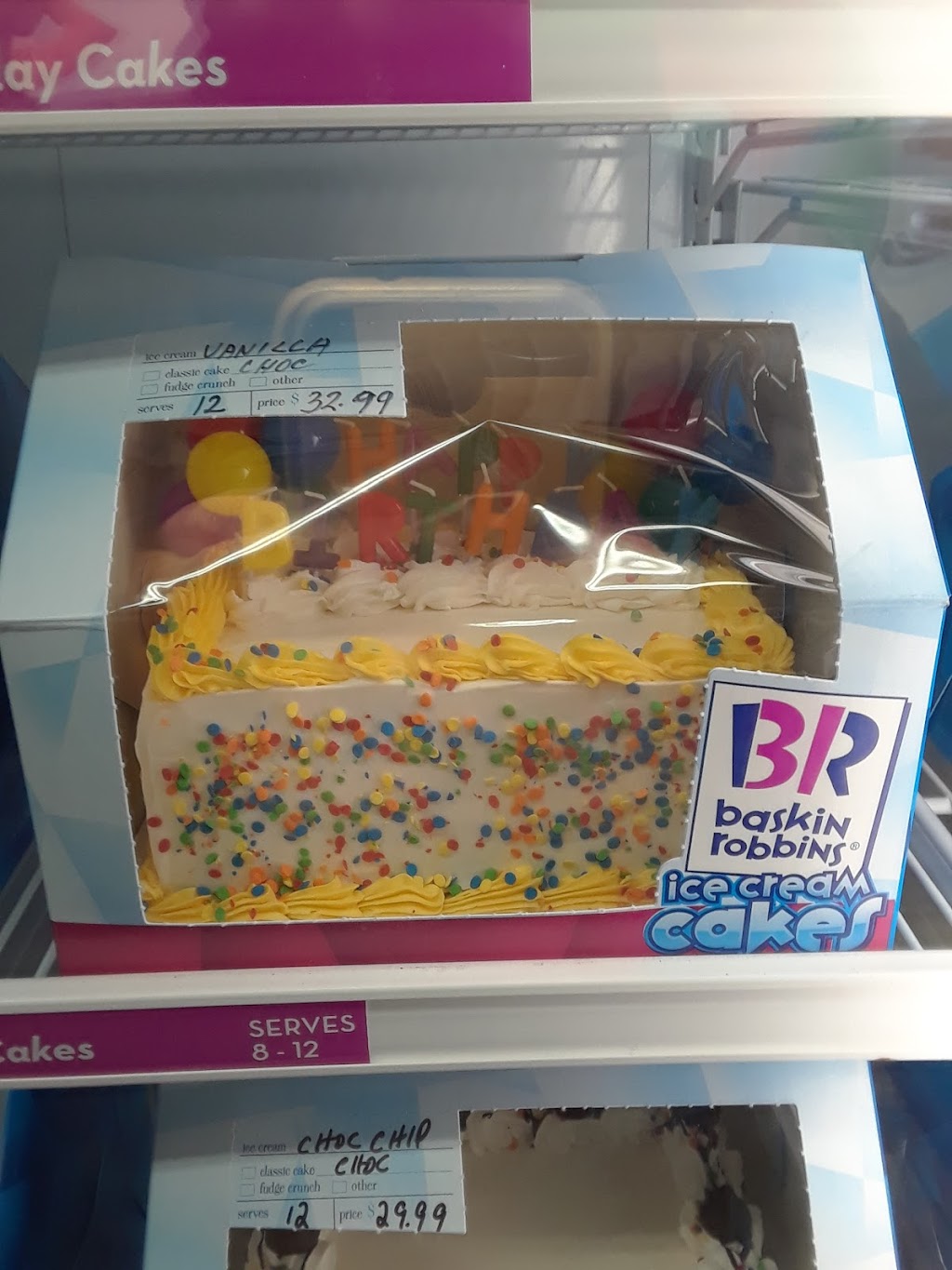 Baskin-Robbins | 8280 N Merriman Rd, Westland, MI 48185, USA | Phone: (734) 427-5444