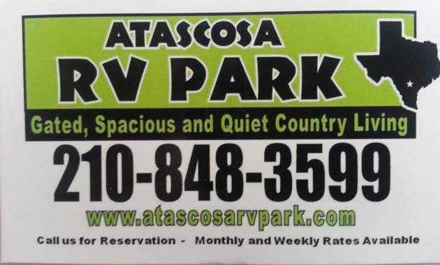 Atascosa RV Park | 5134 FM1784, Pleasanton, TX 78064, USA | Phone: (210) 848-3599