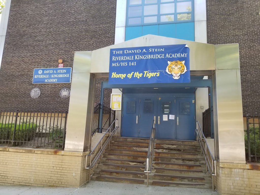 David A. Stein Riverdale Kingsbridge Academy | 660 W 237th St, Bronx, NY 10463, USA | Phone: (718) 796-8516