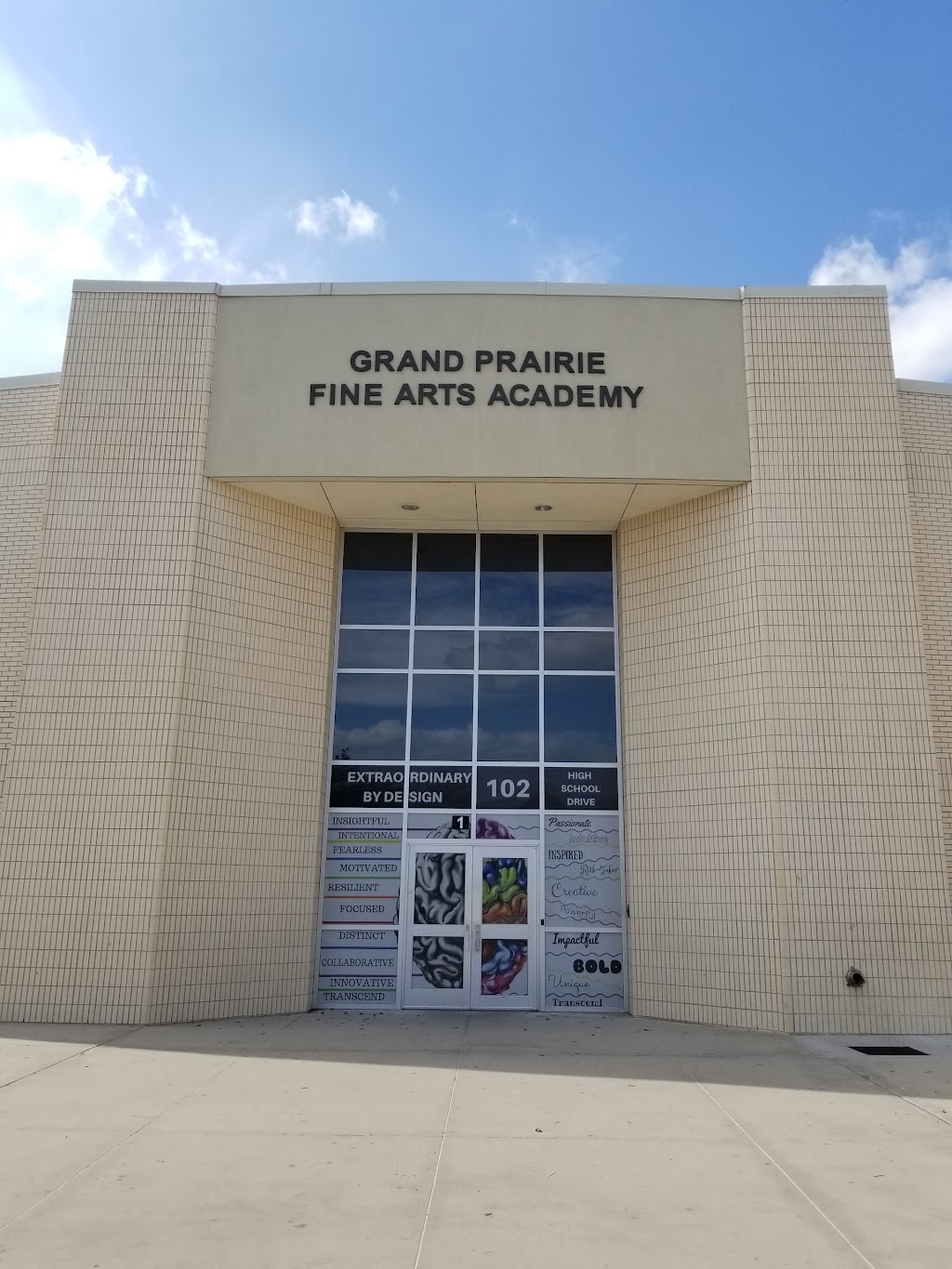 Grand Prairie Fine Arts Academy | 102 High School Dr, Grand Prairie, TX 75050, USA | Phone: (972) 237-5603