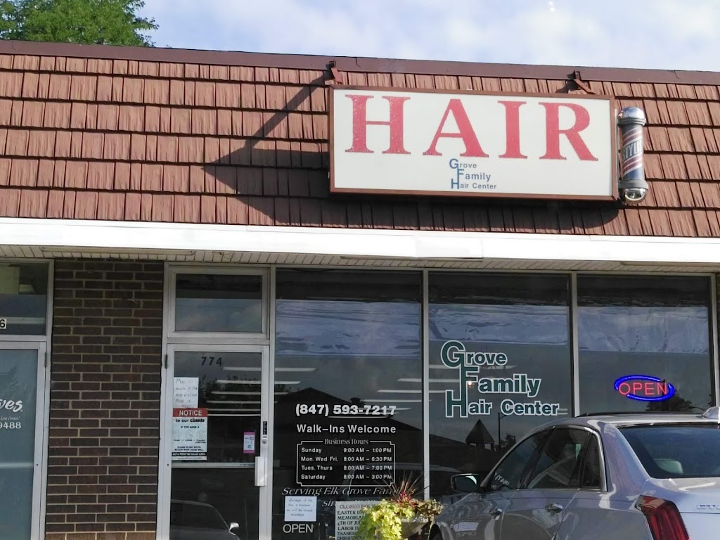 Grove Family Hair Center | 774 S Arlington Heights Rd, Elk Grove Village, IL 60007, USA | Phone: (847) 593-7217