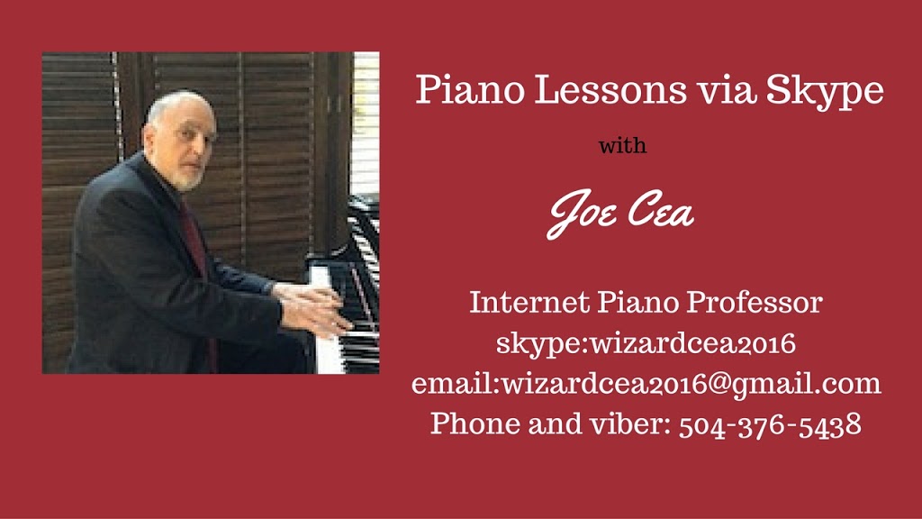 Internet Piano Professor | 328 Eliza St, New Orleans, LA 70114, USA | Phone: (504) 376-5438