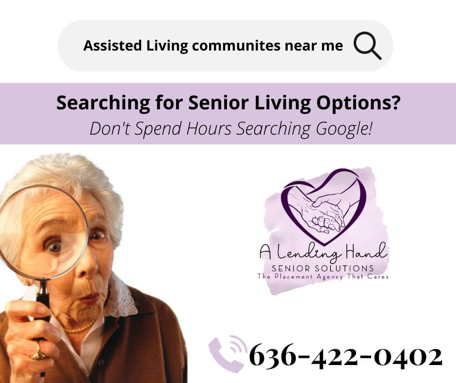 A Lending Hand Senior Solutions STL | 232 Countryshire Dr, Lake St Louis, MO 63367, USA | Phone: (636) 422-0402