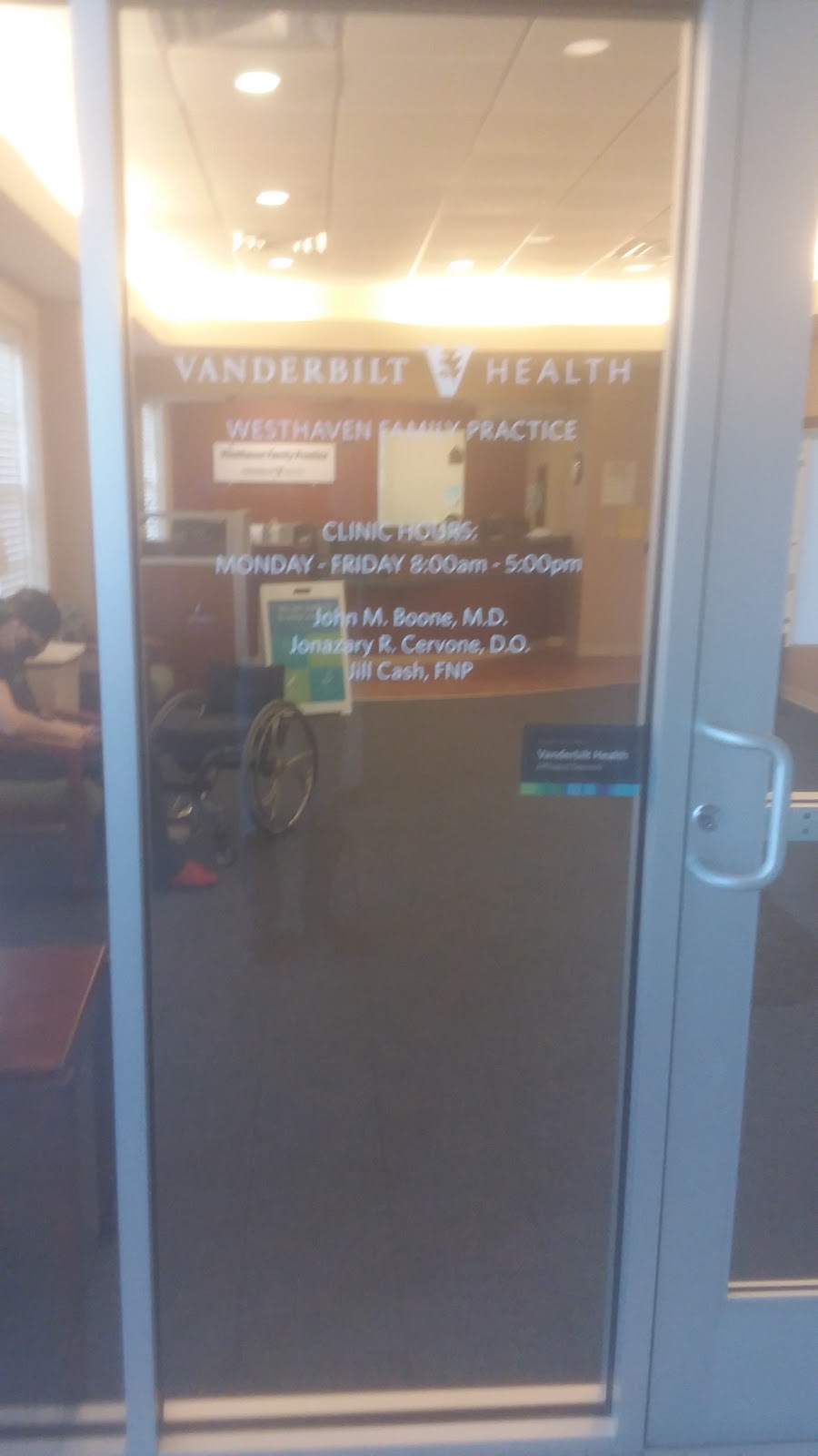 Vanderbilt Medical Group | 1025 Westhaven Blvd #100, Franklin, TN 37064, USA | Phone: (615) 791-5400