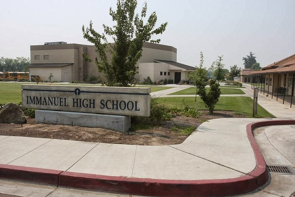 Immanuel High School in 1128 S Reed Ave, Reedley, CA 93654, USA