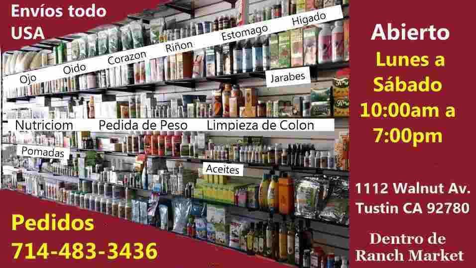 Salud, Nutricion y Belleza | 1112 Walnut Ave, Tustin, CA 92780, USA | Phone: (714) 483-3436