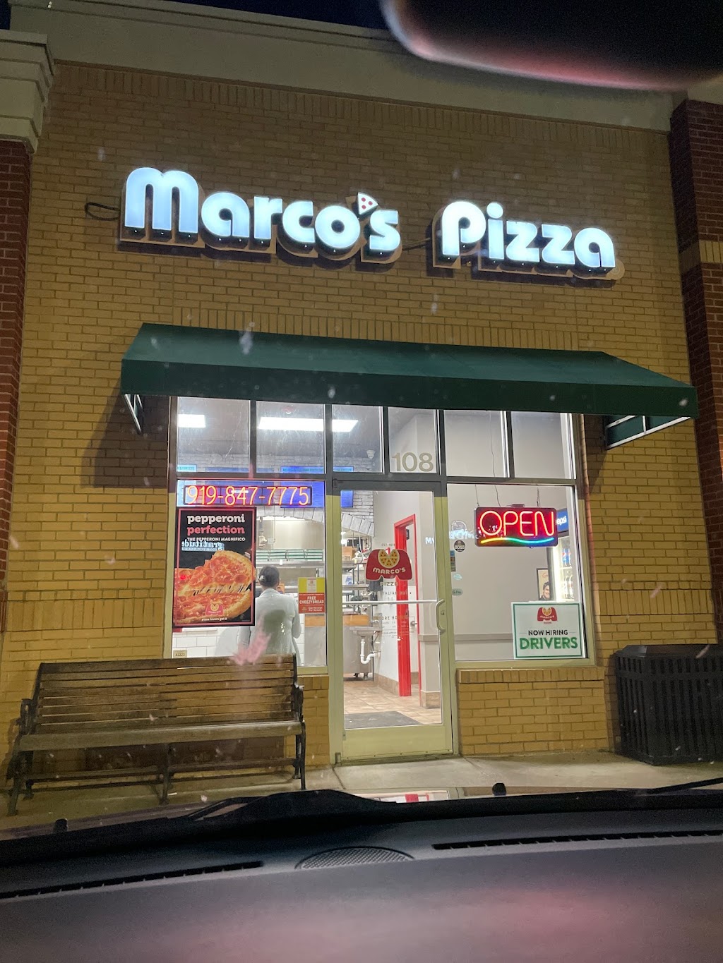 Marcos Pizza | 1141 Falls River Ave, Raleigh, NC 27614, USA | Phone: (919) 847-7775