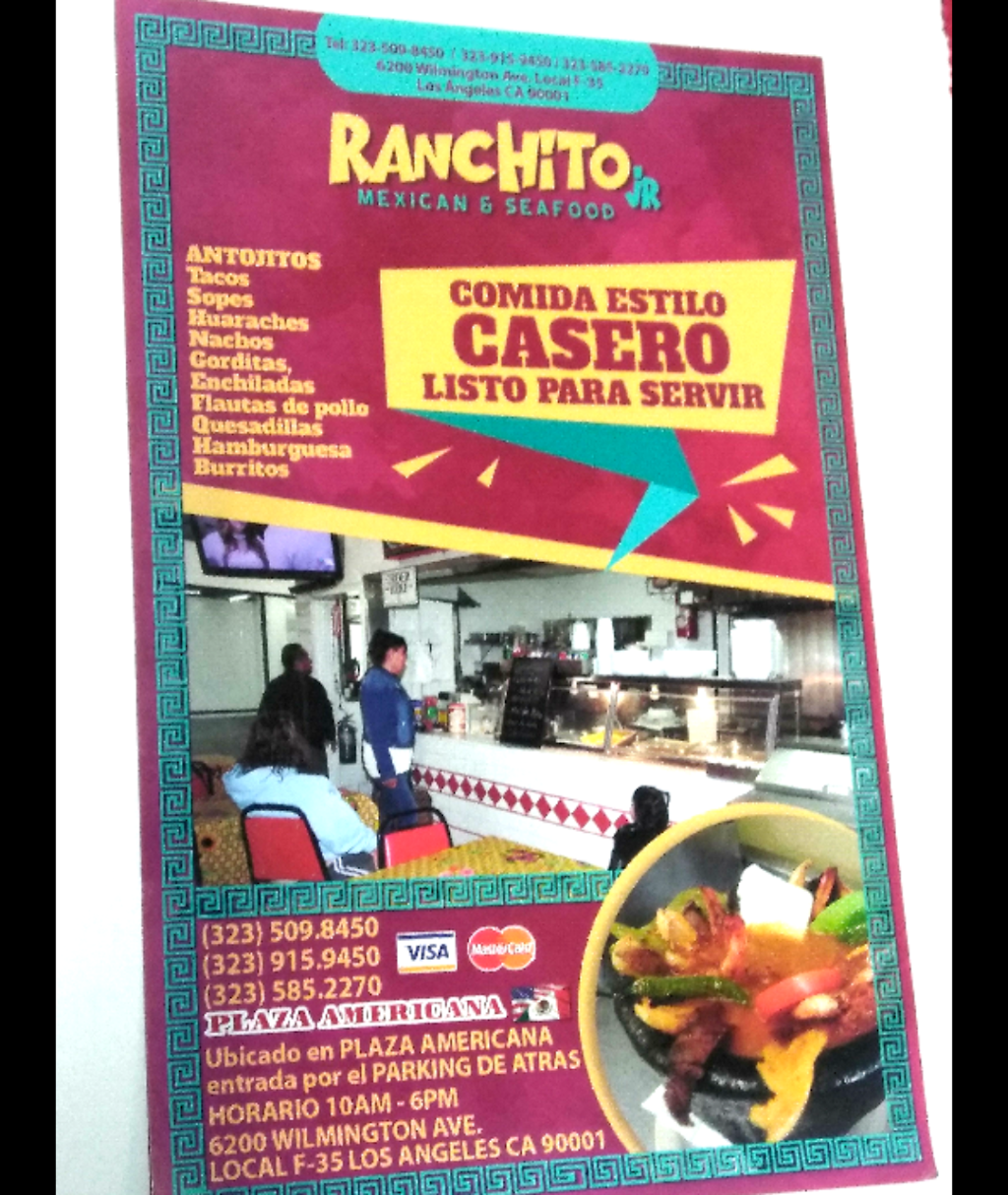 Ranchito Jr Mexican & Seafood | Firestone Park, CA 90001, USA | Phone: (323) 509-8450