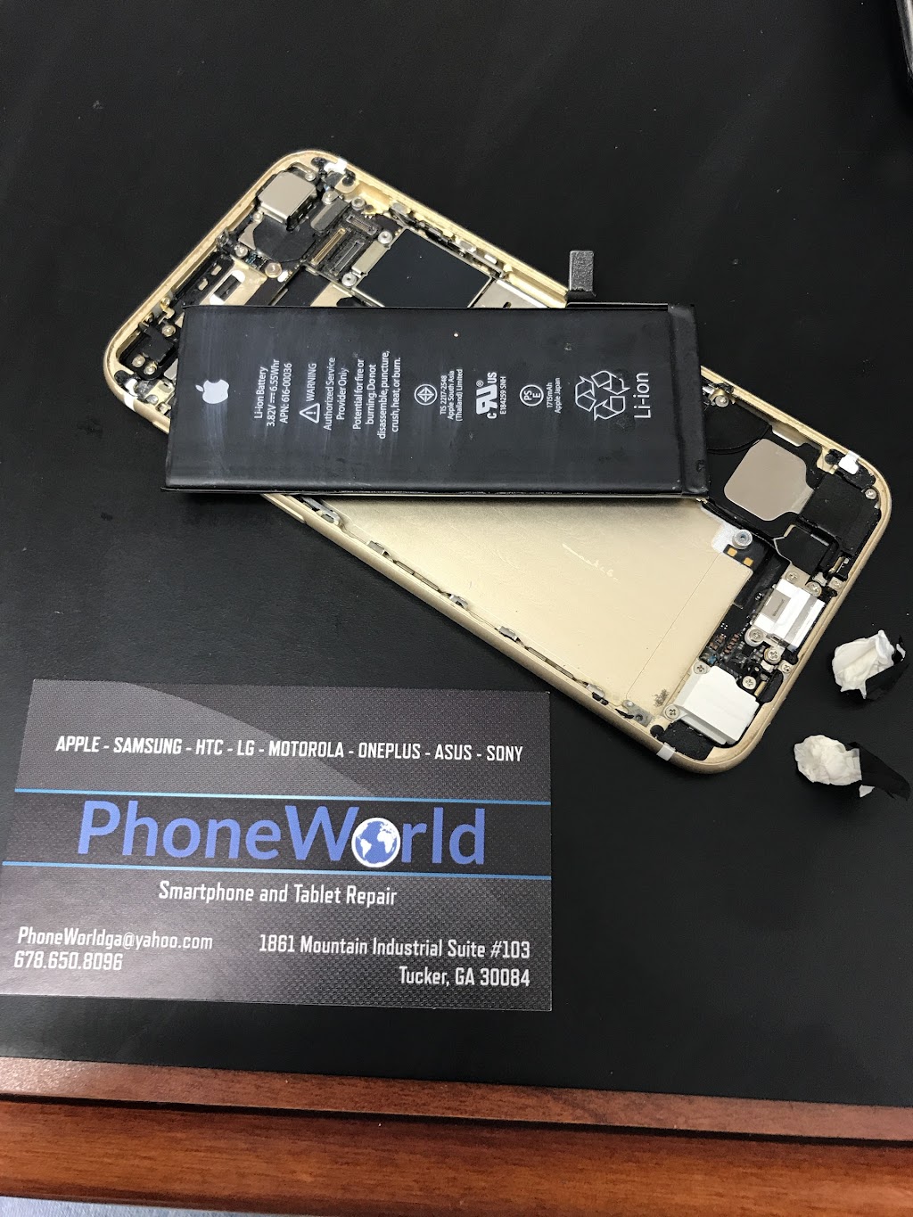 PhoneWorld Cell Phone Repair & Unlock | Suite #103, 1861 Mountain Industrial Blvd, Tucker, GA 30084, USA | Phone: (678) 650-8096