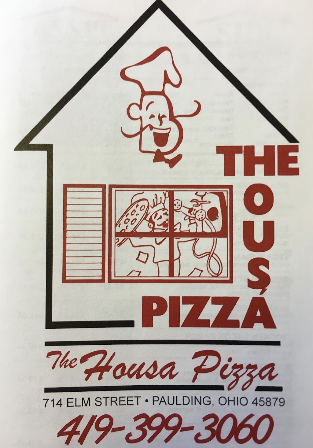 Housa Pizza | 714 Elm St, Paulding, OH 45879, USA | Phone: (419) 399-3060