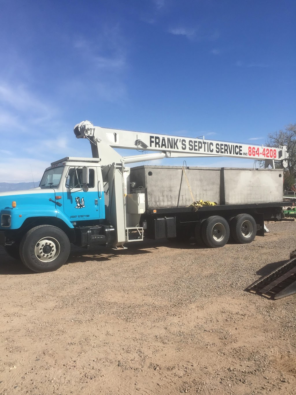 Franks Septic Services, Inc. | 1210 N Mesa Rd, Belen, NM 87002 | Phone: (505) 864-4208